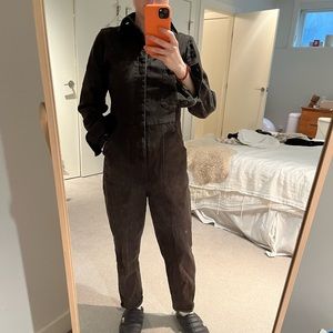 Rylee and Cru Espresso colour Boiler Suit